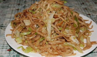 素炒饼丝做法步骤 素炒饼丝怎么做好吃