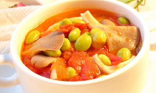 猪肚菇毛豆汤怎么做 猪肚菇毛豆汤