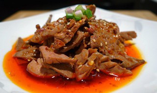 凉拌腰肝 凉拌腰肝的做法