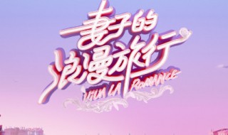 妻子的浪漫旅行5阵容 妻子的浪漫旅行综艺简介