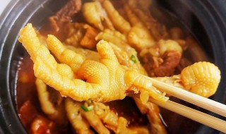 砂锅鸡爪煲的制作方法 怎样制作砂锅鸡爪煲