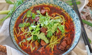 自制川味红烧牛肉面 自制川味红烧牛肉面的做法