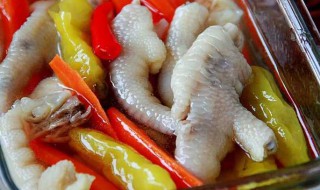 泡椒凤爪零食怎么做 泡椒凤爪小零食做法