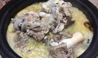 棒骨汤怎么做啊 棒骨汤的做法