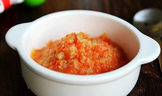 菜花胡萝卜泥 如何制作菜花胡萝卜泥
