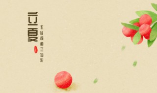 立夏前一天是农历几月 2021年的立夏前一天是农历几月几号