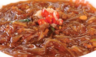 如何制作肉末炖粉条 肉末炖粉条做法介绍