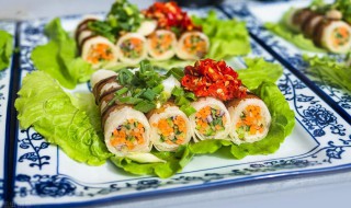 日式春卷寿司怎么做 日式春卷的做法