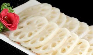 爽脆藕片的做法 爽脆藕片的制作方法