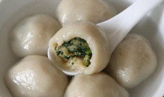 肉和荠菜汤圆的制作方法 荠菜肉汤圆的做法