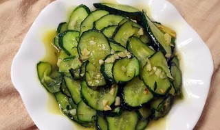 快炒黄瓜片 快炒黄瓜片做法