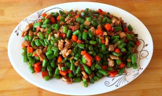 豆角炒肉末怎么做 豆角炒肉末的做法