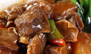 柱侯牛腩饭的做法 怎么做柱侯牛腩饭