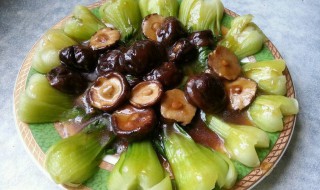 蘑菇怎么做最香 制作蚝油白菜香菇的方法