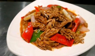 炒猪腰要怎么做好吃 爆炒腰花的步骤