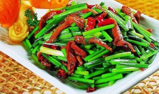 韭菜怎么做容易做又好吃 韭菜炒肉做法