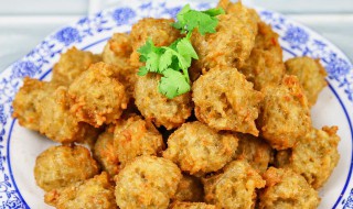 香酥芋丸子的做法 香酥芋丸子需要什么材料呢