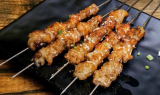 煎蘑菇猪肉串 煎蘑菇猪肉串做法