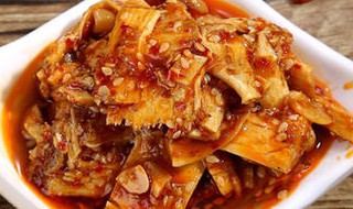 孜然辣板筋的做法 怎么做孜然辣板筋