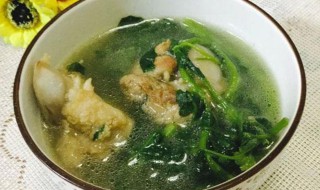 西洋菜猪骨汤 西洋菜猪骨汤做法介绍