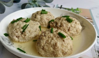 肉圆蒸豆腐做法步骤 清蒸豆腐肉圆