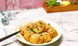 肉酿豆腐泡怎么做 酿豆腐泡的做法