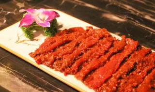 火锅麻辣牛肉干怎么做 麻辣牛肉的做法