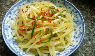 陈醋拌土豆丝做法步骤 怎么做陈醋拌土豆丝
