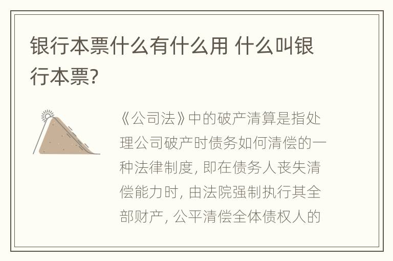 银行本票什么有什么用 什么叫银行本票?
