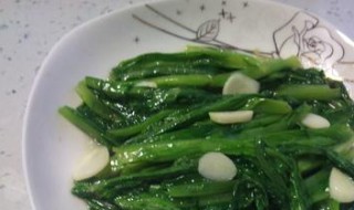 清炒油麦菜怎么做 清炒油麦菜的制作方法