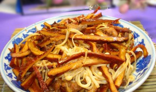 豆干炒粉丝 豆干炒粉丝的家常做法