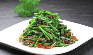 韭菜螺丝肉的做法 韭菜螺丝肉的做法简单介绍