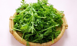 茼蒿和什么菜搭配 哪些食物可以和茼蒿搭配