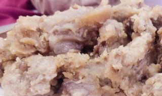 西安地瓜粉蒸肉的制作方法 西安地瓜粉蒸肉怎样制作