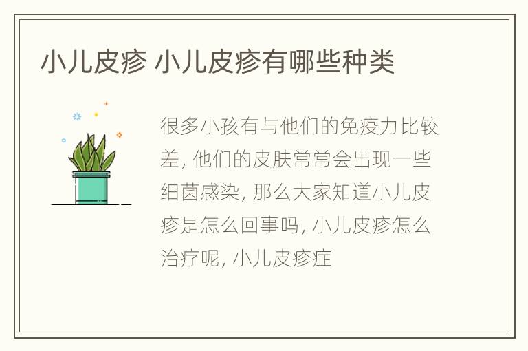 小儿皮疹 小儿皮疹有哪些种类