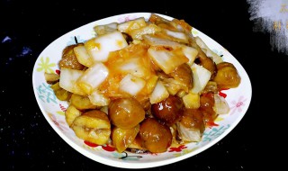 白菜烩栗子的做法 怎样做白菜烩栗子