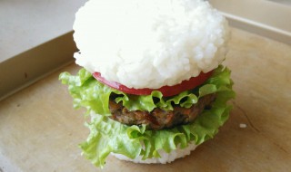 米饭汉堡的做法 米饭汉堡怎么做