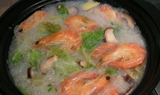 虾干粉丝汤怎么做 虾干粉丝汤做法