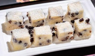 赤豆白玉糕做法步骤 怎么做赤豆白玉糕