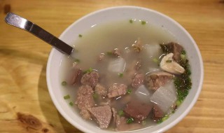 饭店萝卜猪杂汤怎么做 饭店萝卜猪杂汤做法
