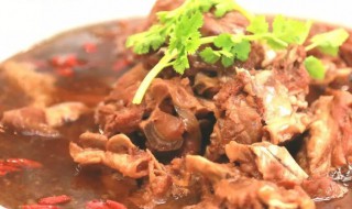羊蝎子炖萝卜 白萝卜炖羊蝎子做法