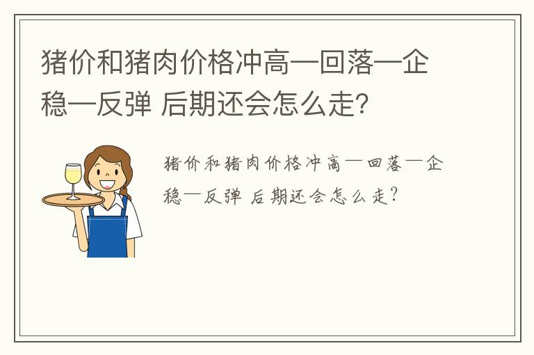 猪价和猪肉价格冲高—回落—企稳—反弹 后期还会怎么走？