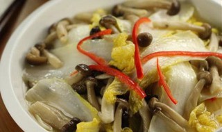 娃娃菜蟹味菇怎么做好吃 娃娃菜蟹味菇做法介绍