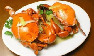 鲜美清蒸青蟹 鲜美清蒸青蟹做法介绍