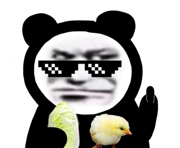 开朗的网友是什么梗 开朗的网友头像沙雕熊猫头扶墙原图