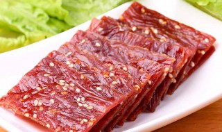 猪肉干热量 关于猪肉干热量介绍