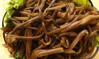 海茸跟什么不能一起吃 海茸不能与哪些食物一起吃