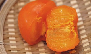 柿子粉的制作方法 柿子粉的制作步骤