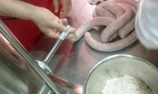 灌肠制作方法 怎样制作灌肠