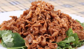 孜然羊肉卷 孜然羊肉卷的做法
